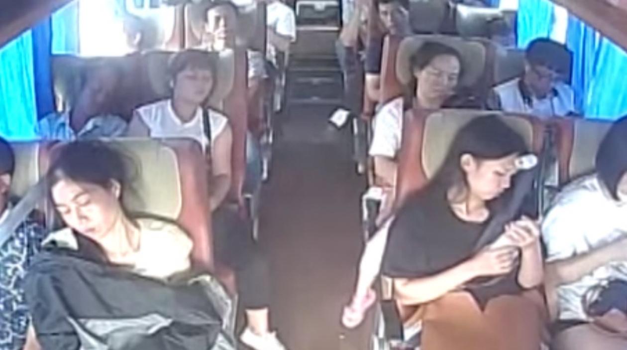 El accidente ocurrió en China.