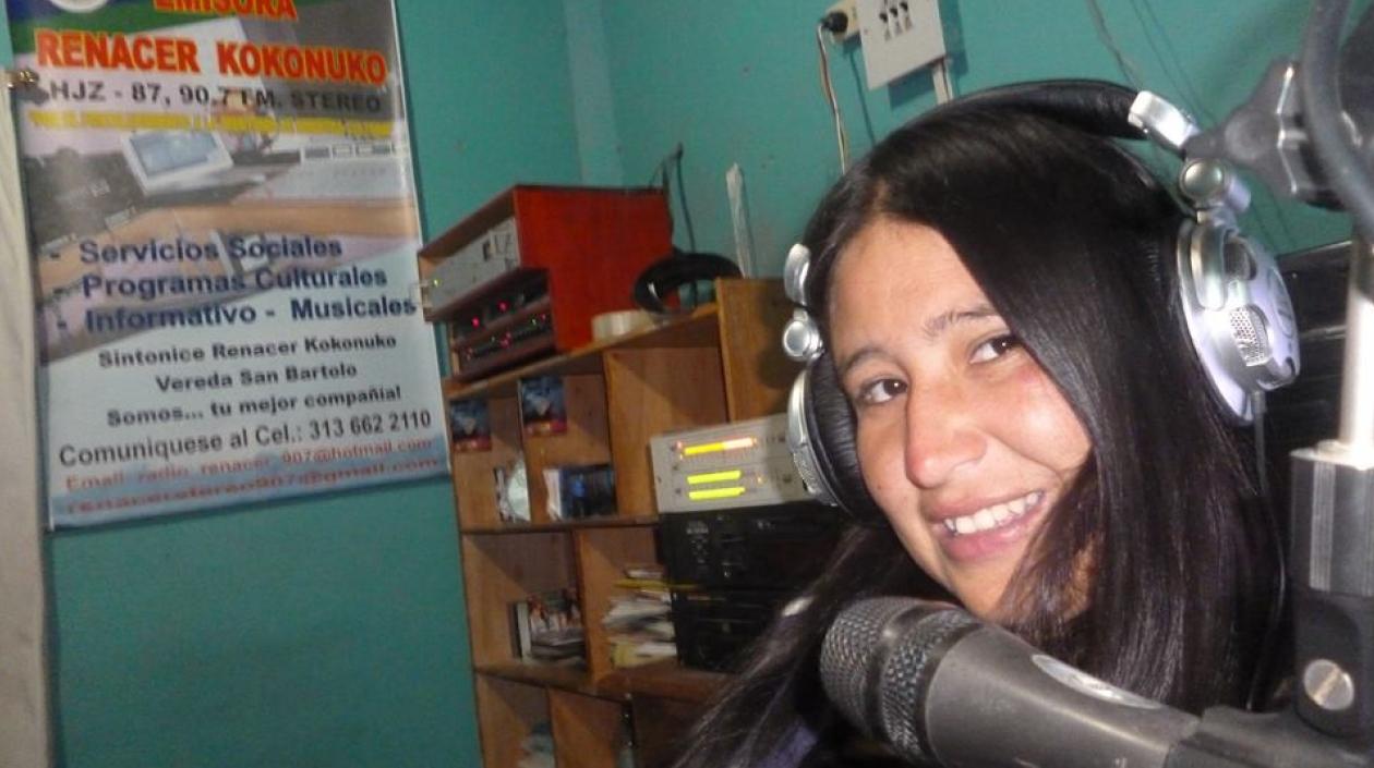 Efigenia Vásquez Astudillo, comunicadora indígena muerta durante un desalojo.