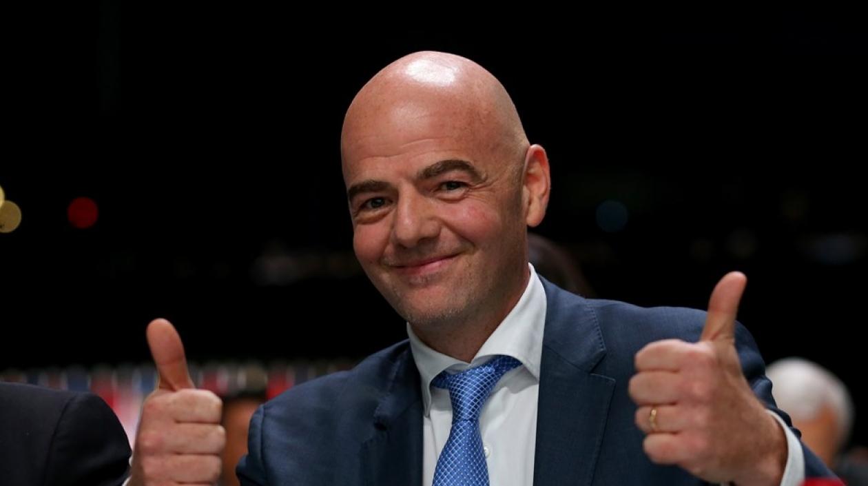 Gianni Infantino, presidente de la FIFA.