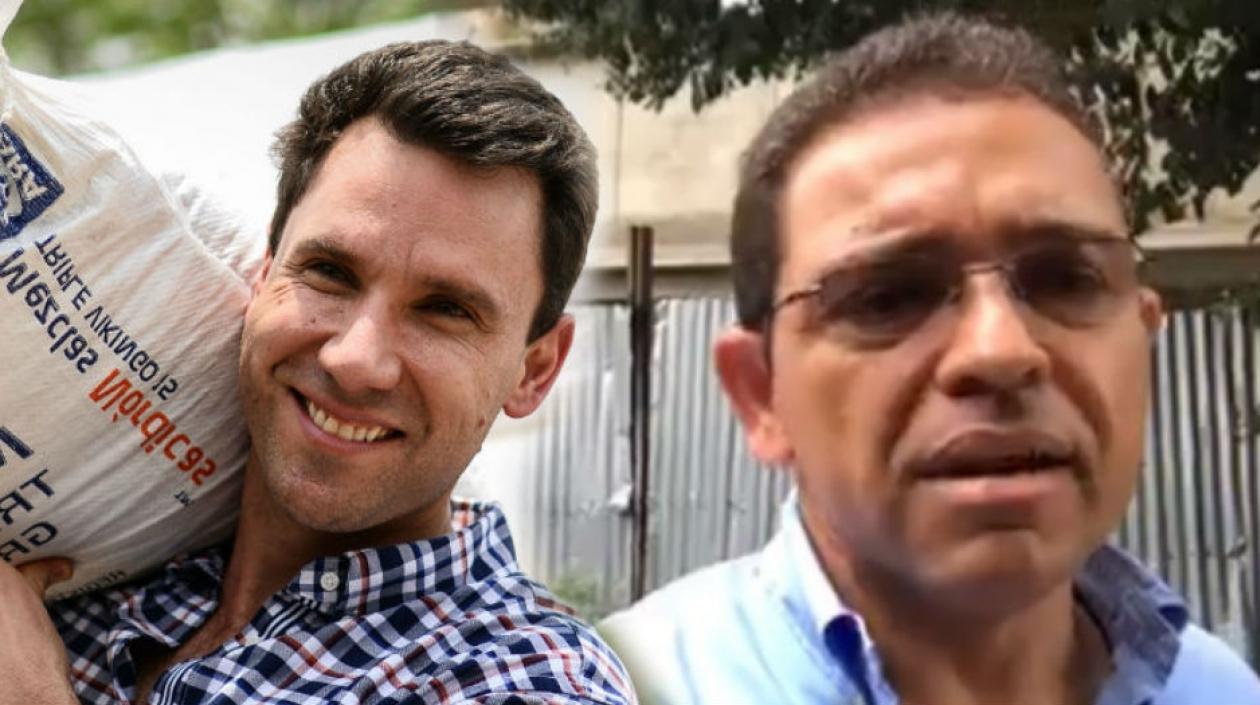 Juan Pablo Díaz Granados (izq), alcalde de 2008 a 2011 vs. Rafael Martínez (der), alcalde desde 2016. 