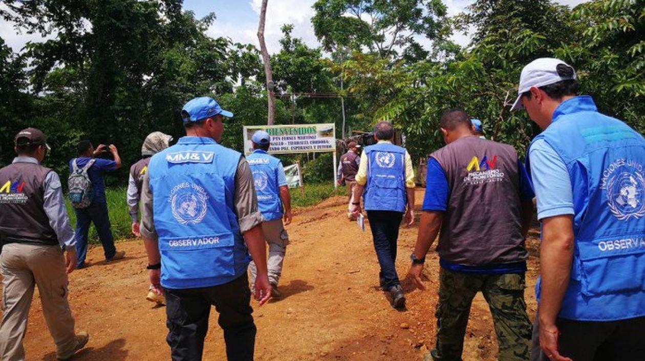 La misión de la ONU verifica el cese bilateral del fuego.