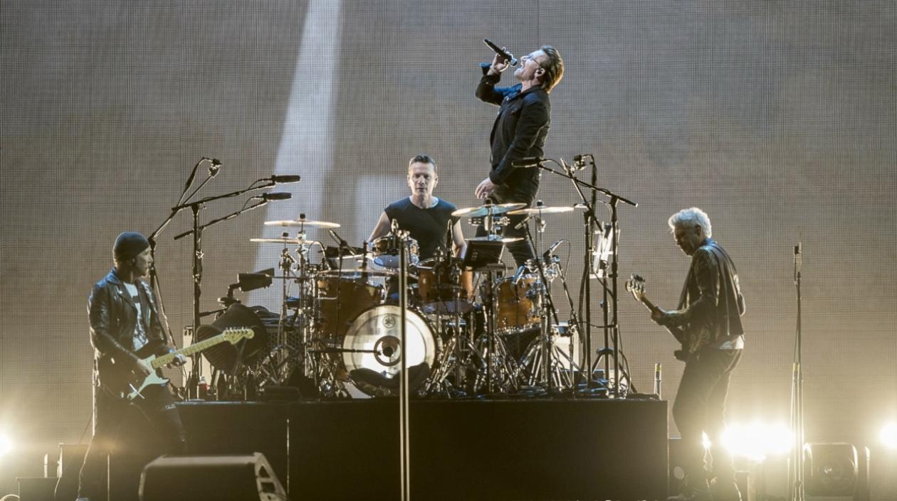 El grupo irlandés se presentó en el estadio bogotano el sábado 7 de octubre pasado.