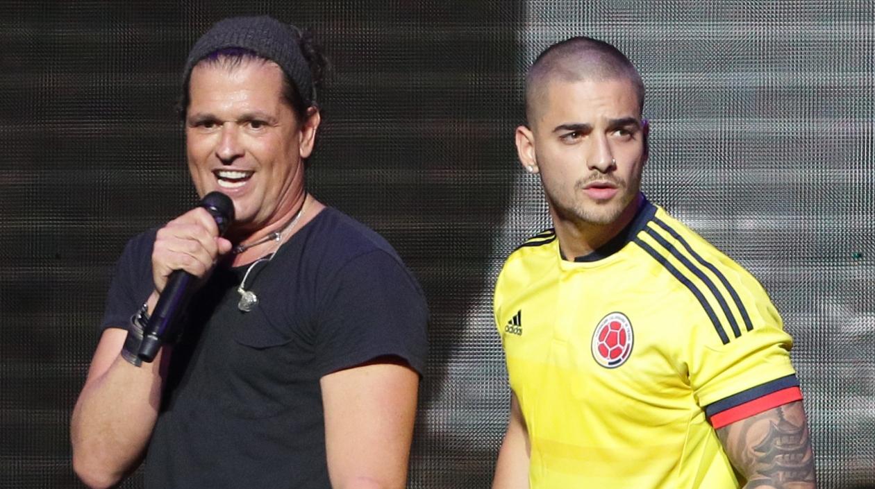 Carlos Vives y Maluma.