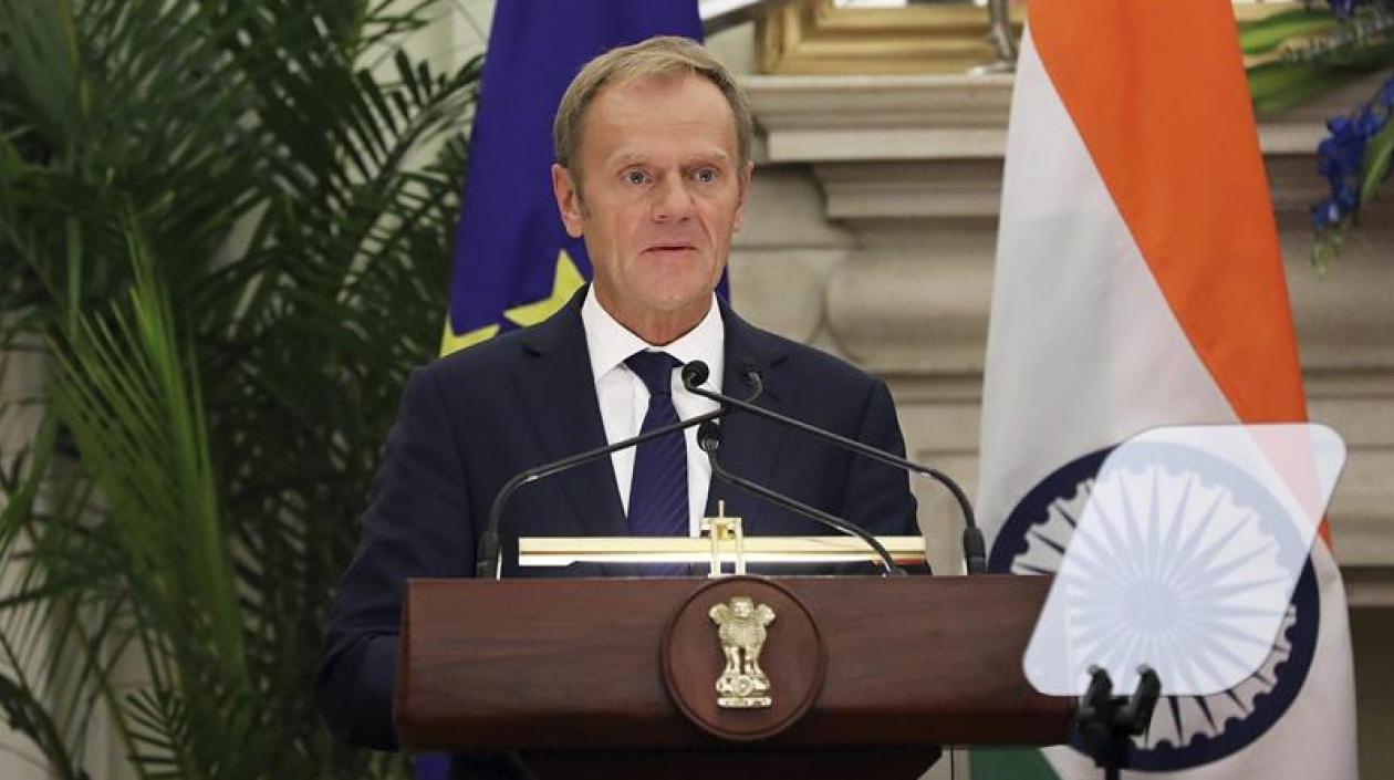 Donald Tusk, presidente del Consejo Europeo.