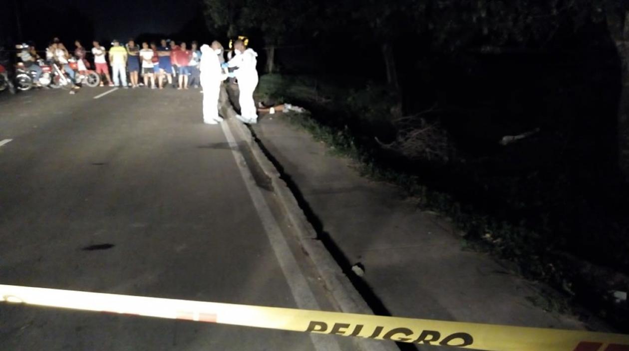 La mujer encontrada sin vida en Malambo