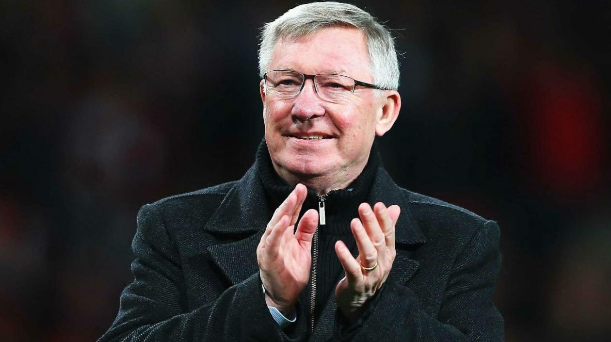 Sir Alex Ferguson, técnico escocés. 