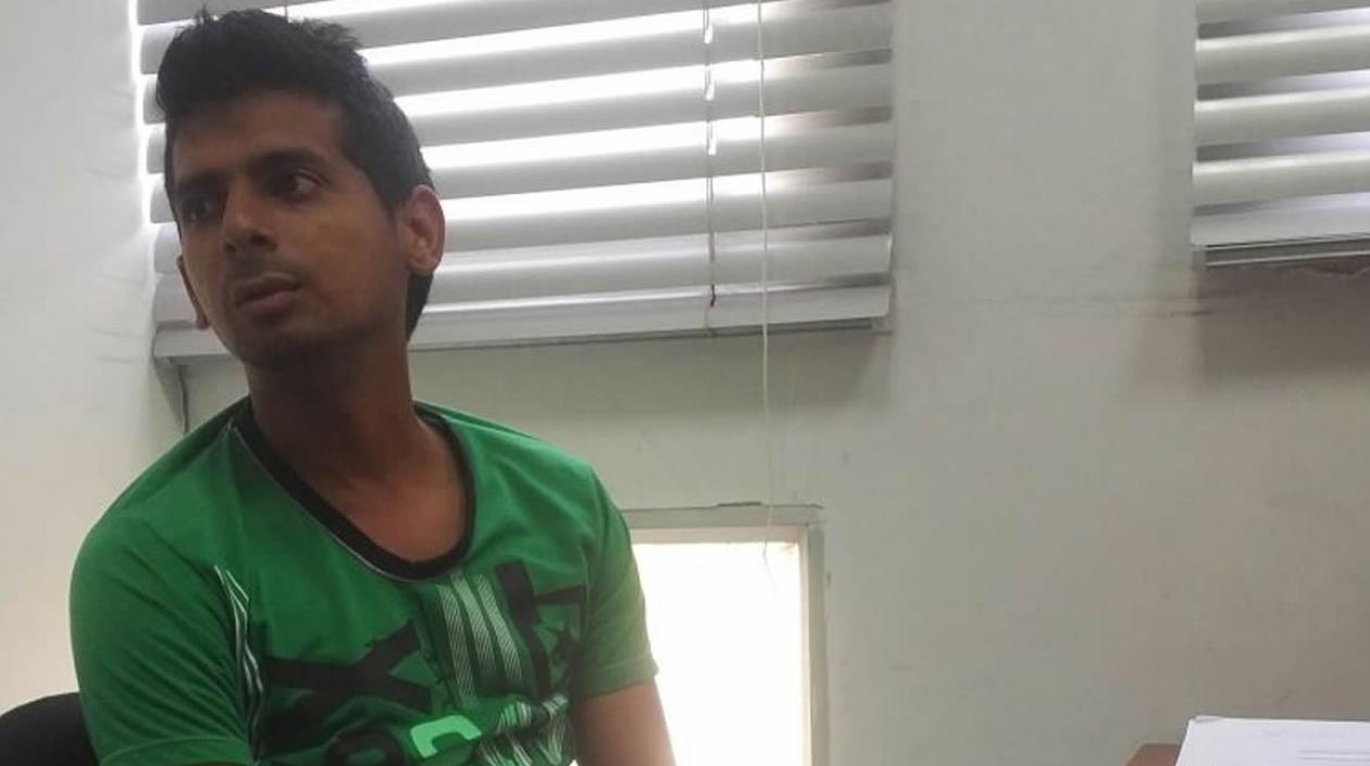 Junior Javier Arzuza Navarro.