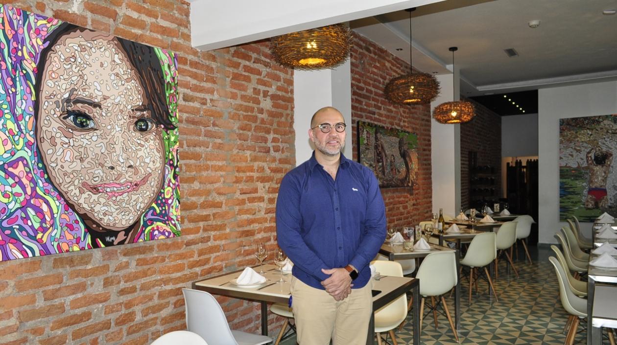 Darío López, propietario y creador de Magdalena Gastro Bar.