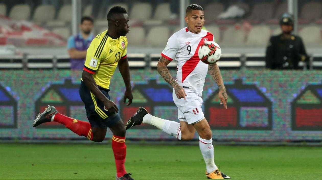 Paolo Guerrero, capitán de la Selección Perú. 