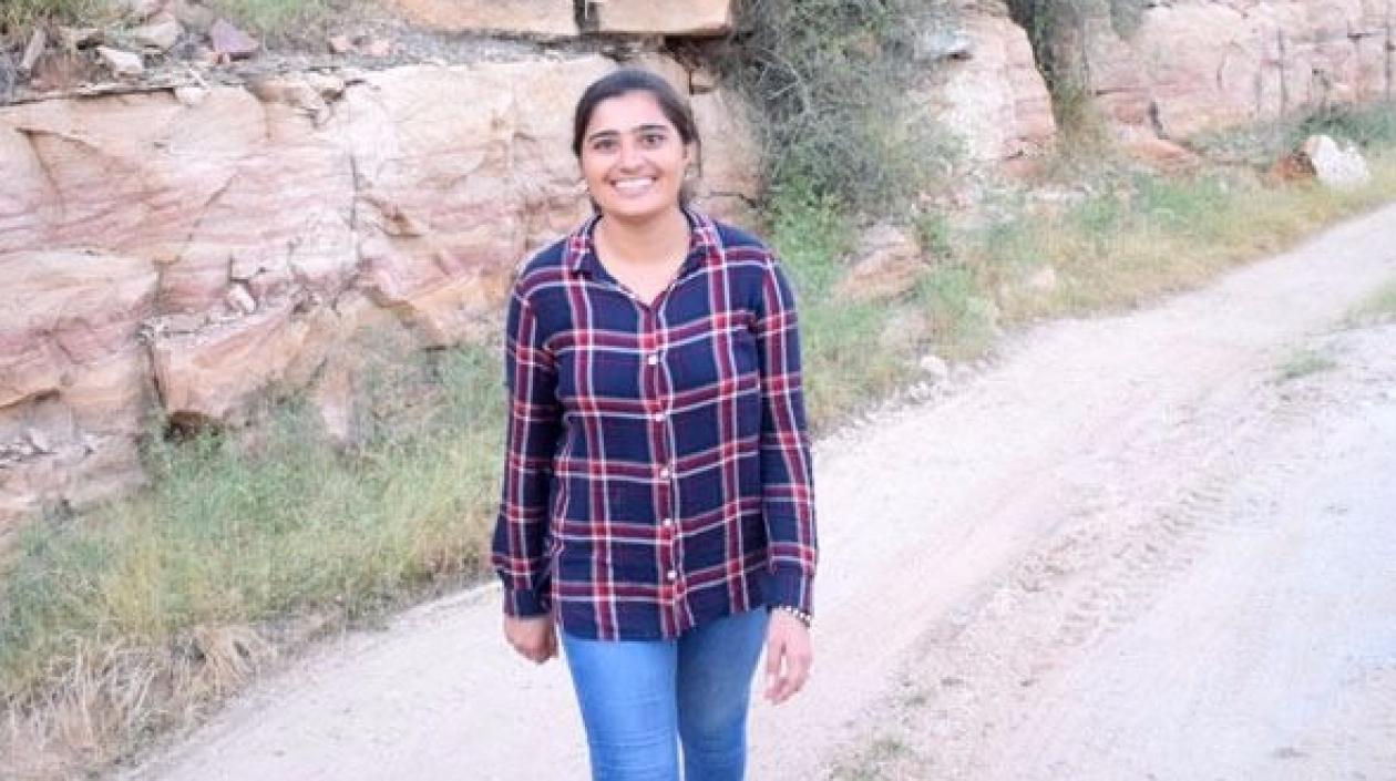 Sushila Bishnoi, que hoy tiene 19 años, fue obligada a casarse en 2010 cuando tenía 12 años.