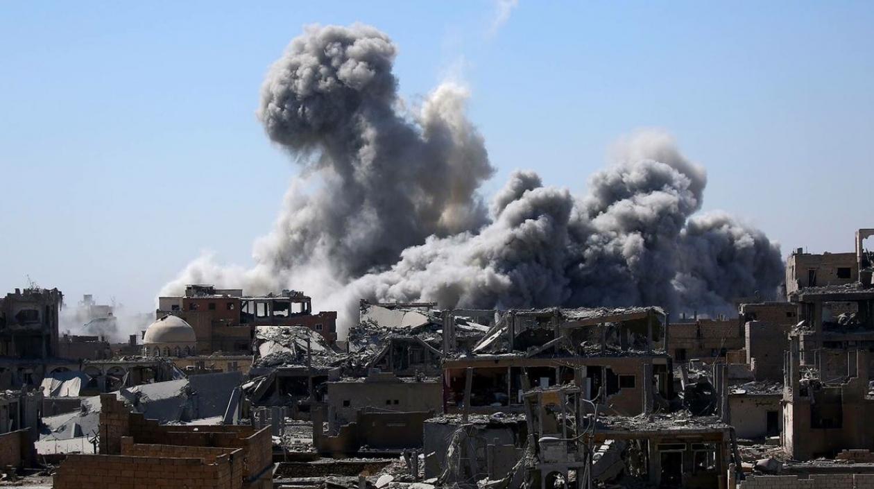 El 85 %de Al Raqa ya ha sido liberado del Estado Islámico.