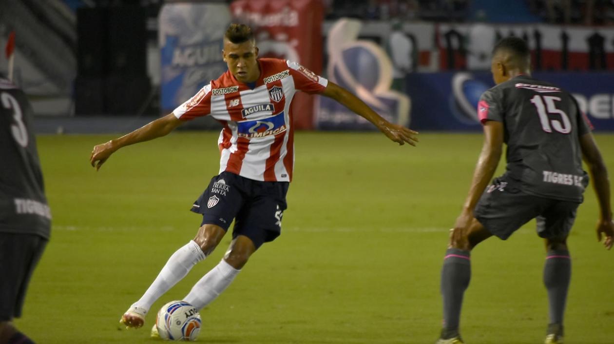 Víctor Cantillo, jugador de Junior. 