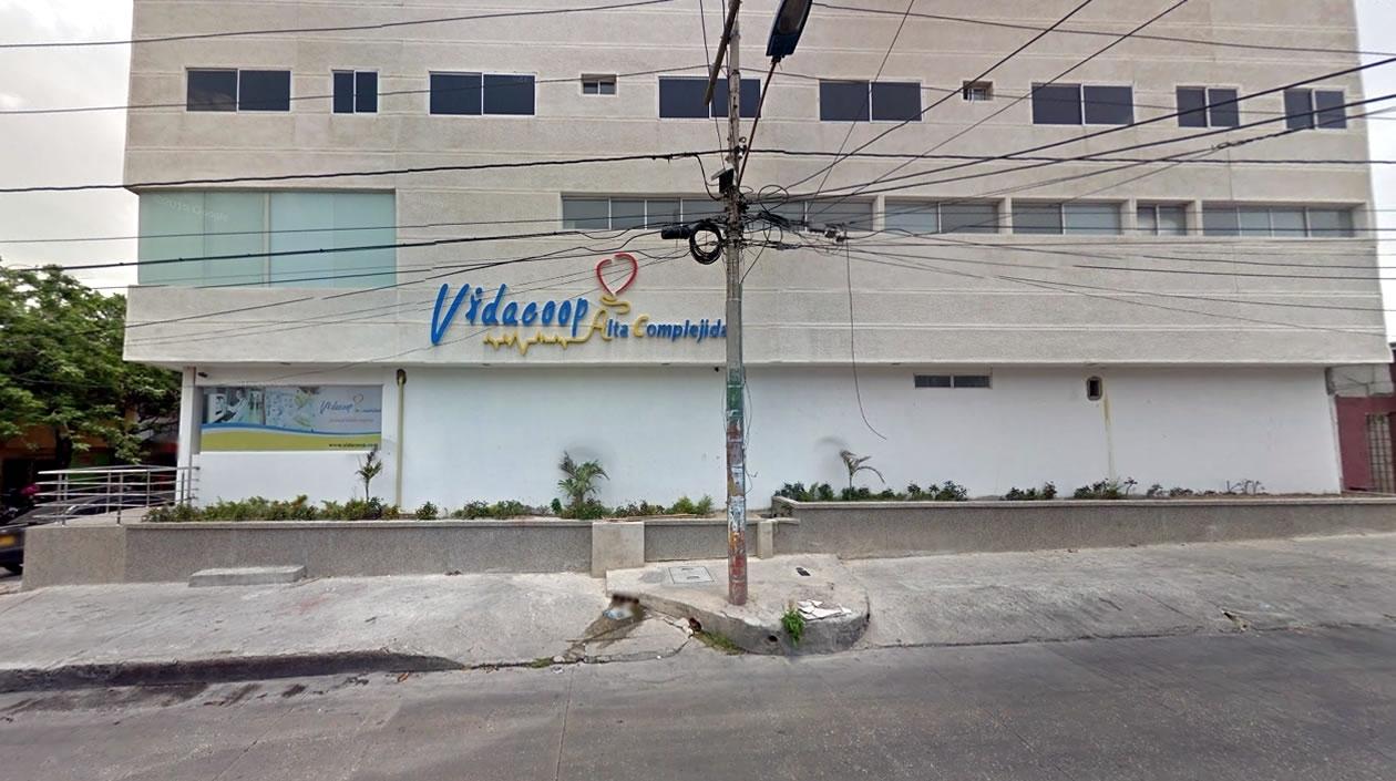 Los lesionados fueron trasladados hasta la Clínica Vidacoop.