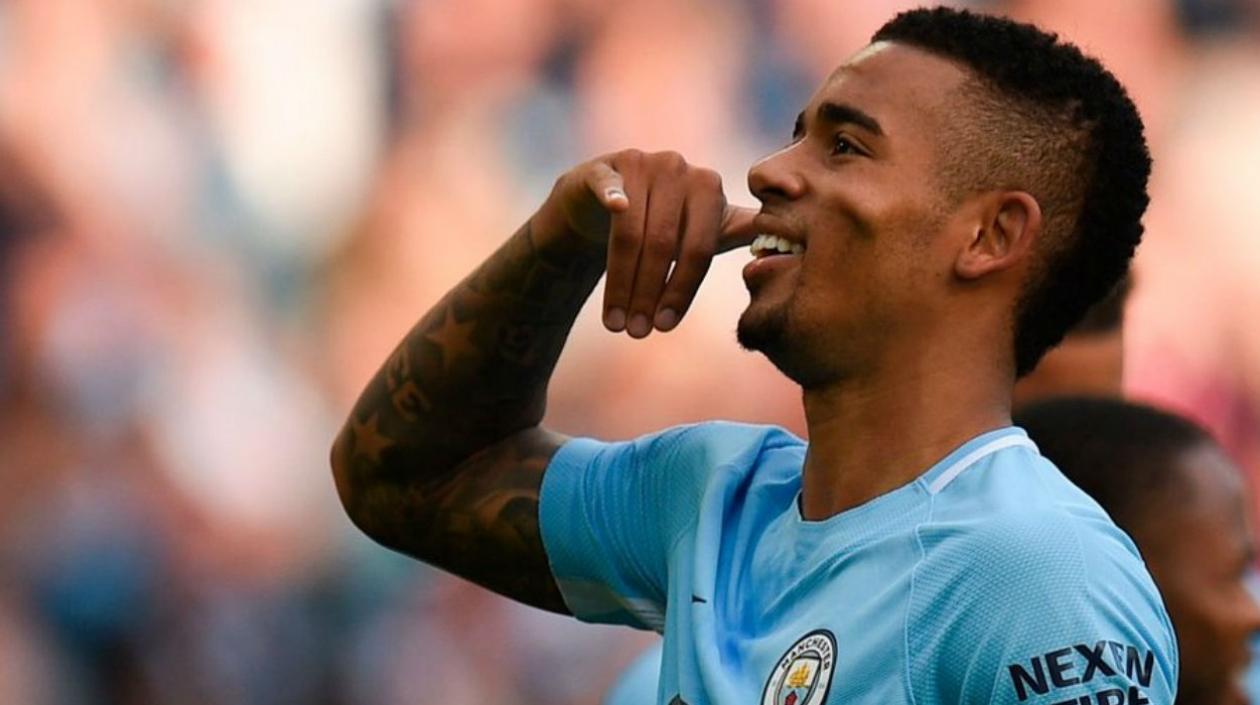 Gabriel Jesús, delantero del Manchester City. 