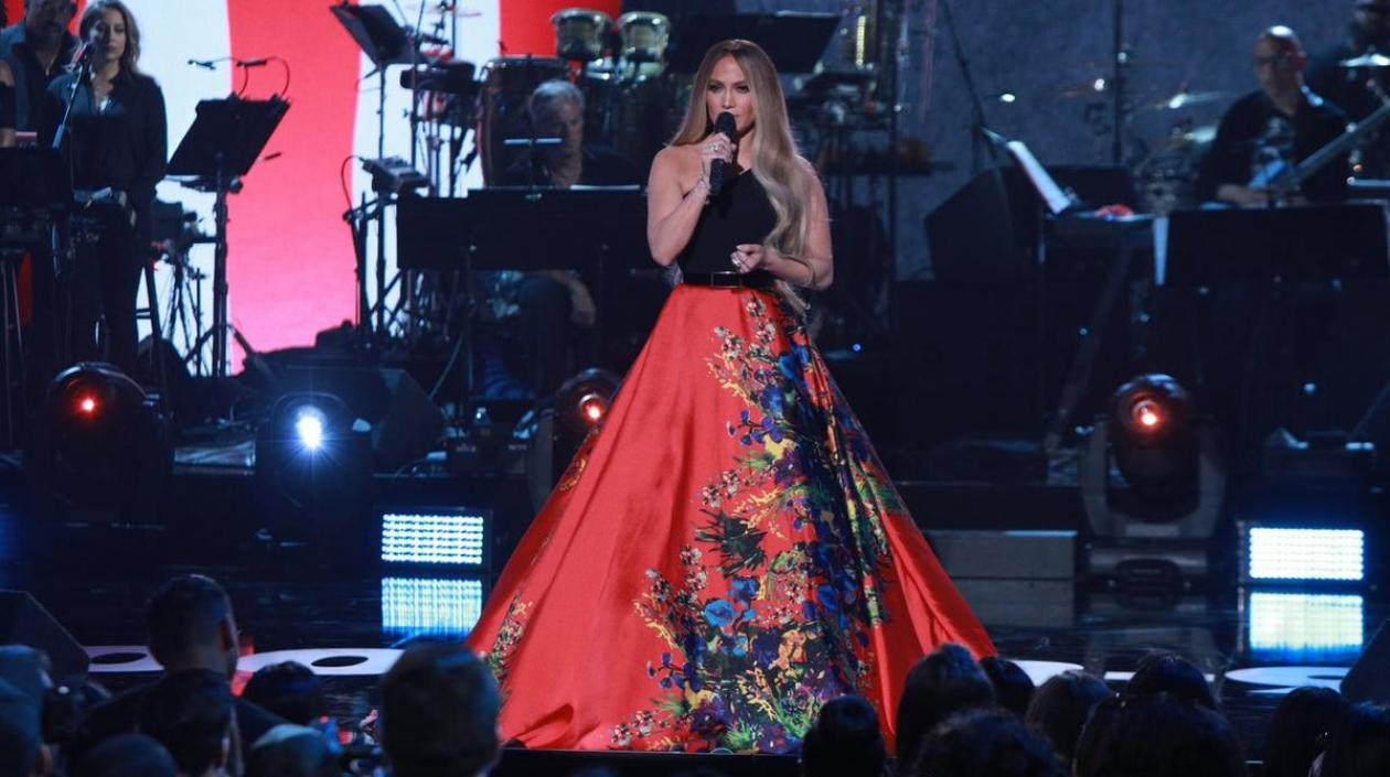 La cantante Jennifer López.