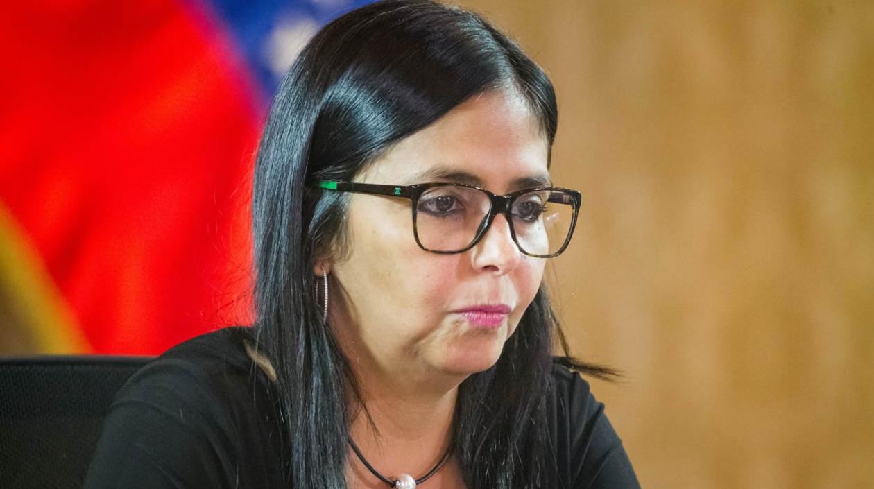 La presidenta de la Asamblea Nacional Constituyente (ANC), Delcy Rodríguez
