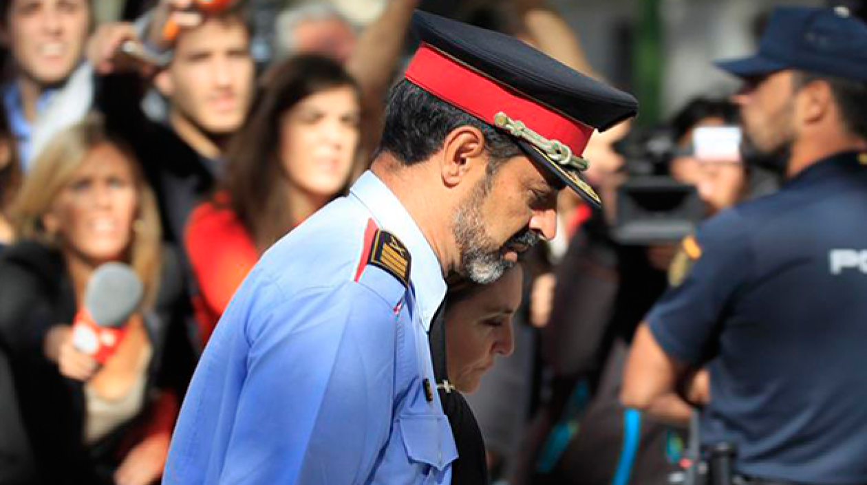 Josep Lluis Trapero, Jerfe de la Policía Catalana.