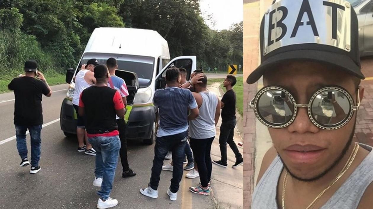 El cantante Koffe El Kafetero.