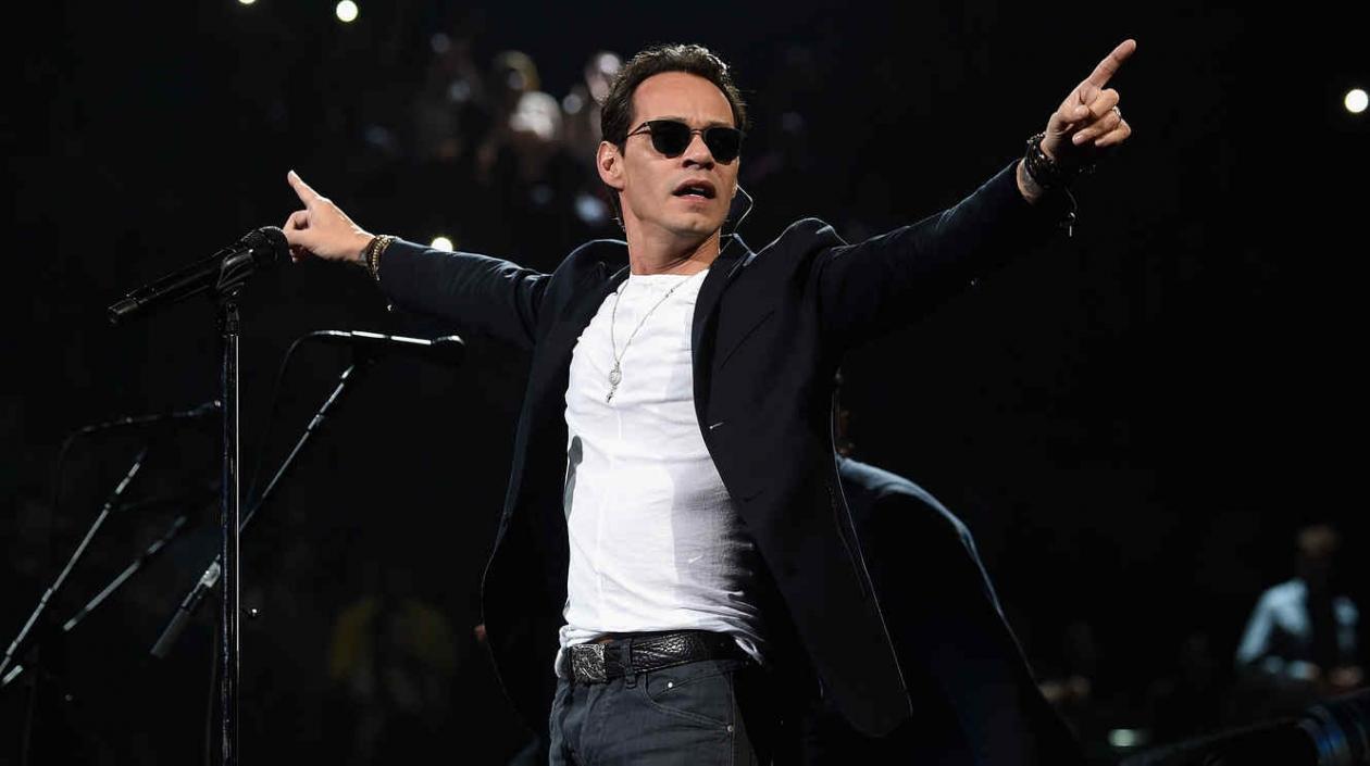 El cantante Marc Anthony.