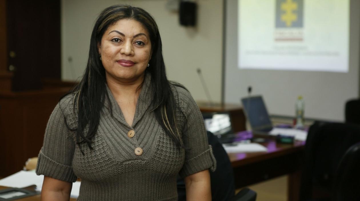 Oneida Pinto, exgobernadora de La Guajira.