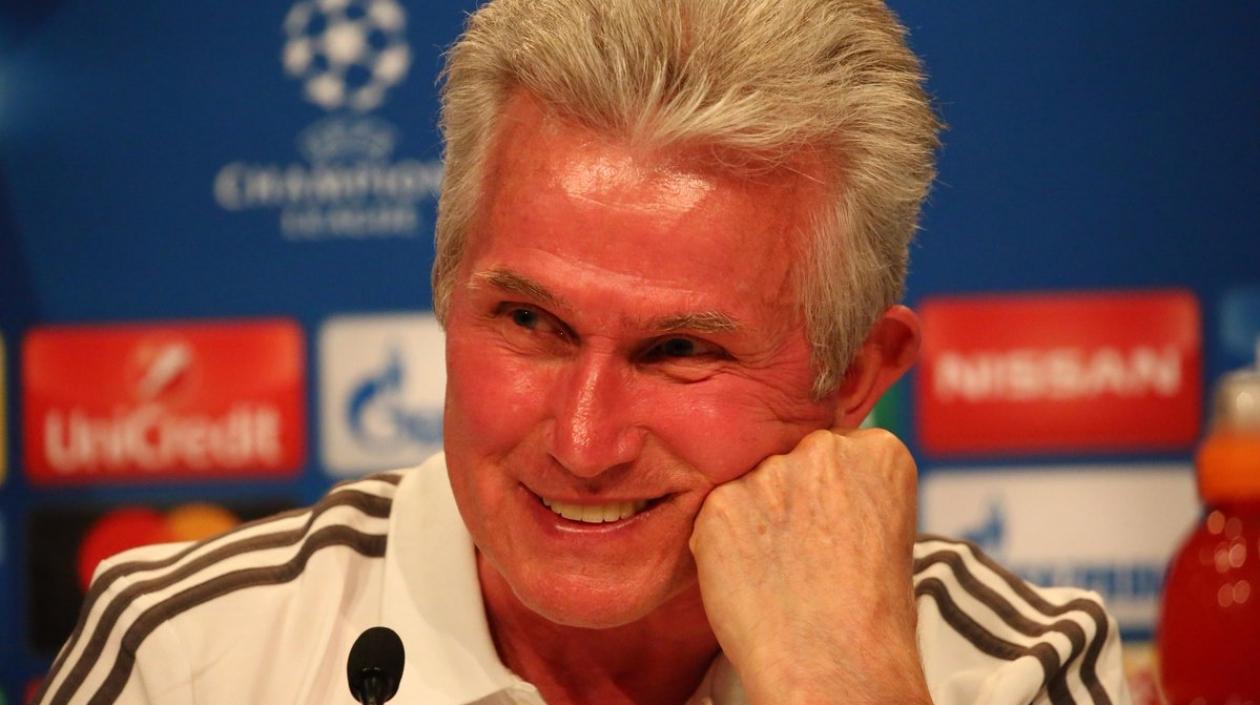 Jupp Heynckes,  entrenador del Bayern Múnich.