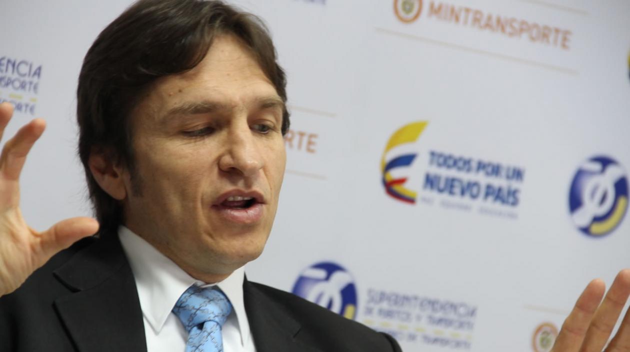 Javier Jaramillo, el Superintendente de Puertos y Transporte
