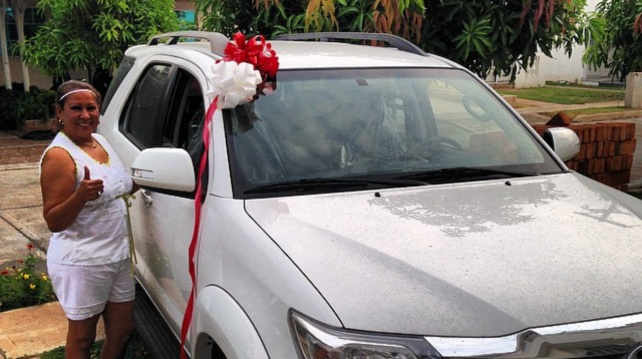 En vida, Martín Elías le regaló una camioneta a su mamá Patricia Acosta.