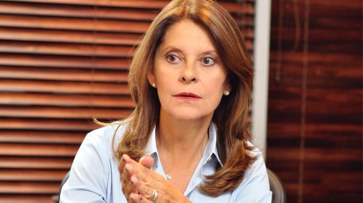 Marta Lucía Ramírez, candidata presidencial.