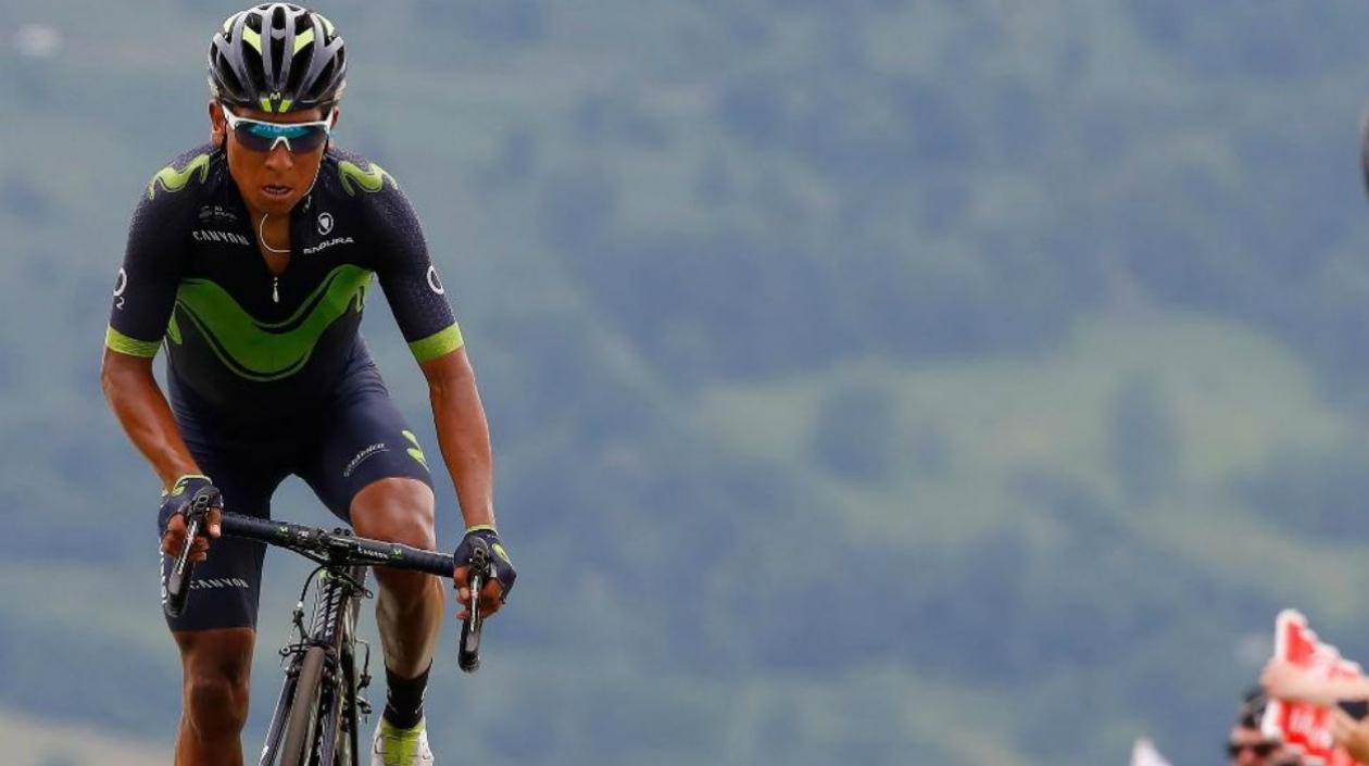 Nairo Quintana, ciclista colombiano. 