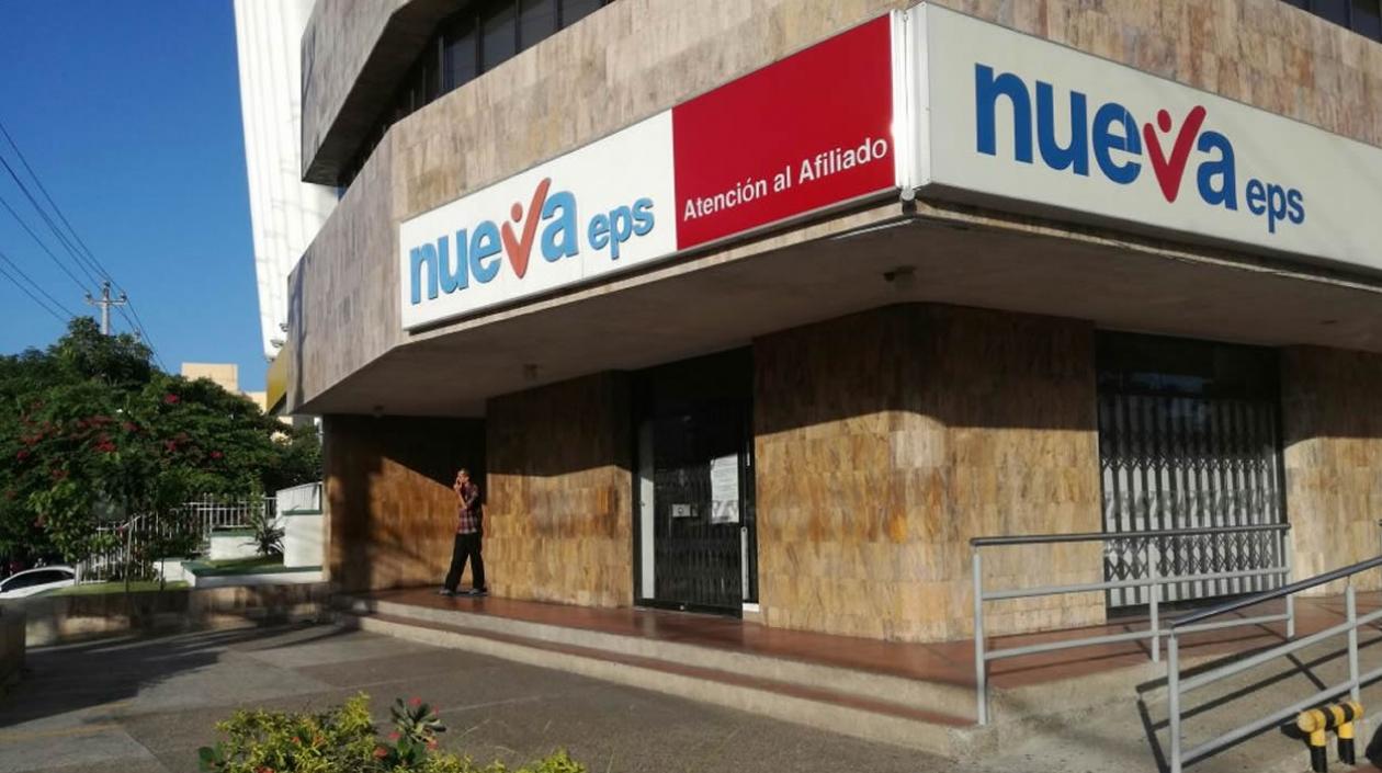 Sede administrativa de la Nueva EPS en Barranquilla.