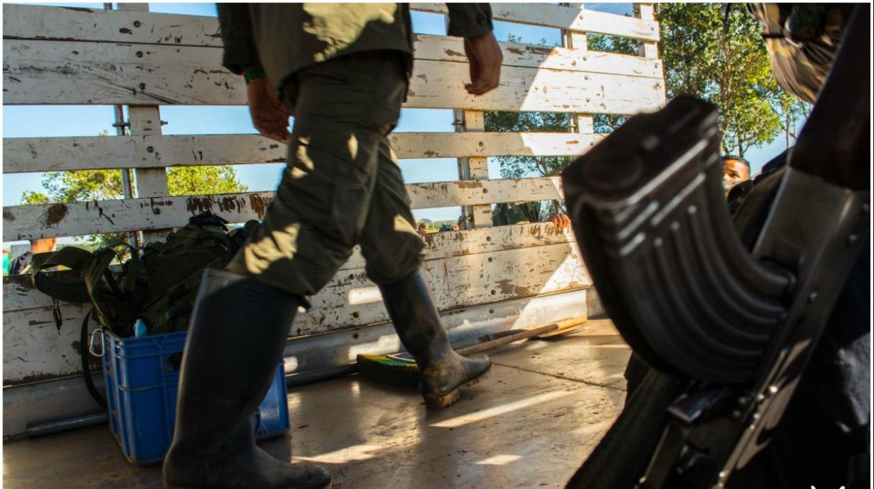 Enfrentamientos fueron en zona rural de El Charco en Nariño.