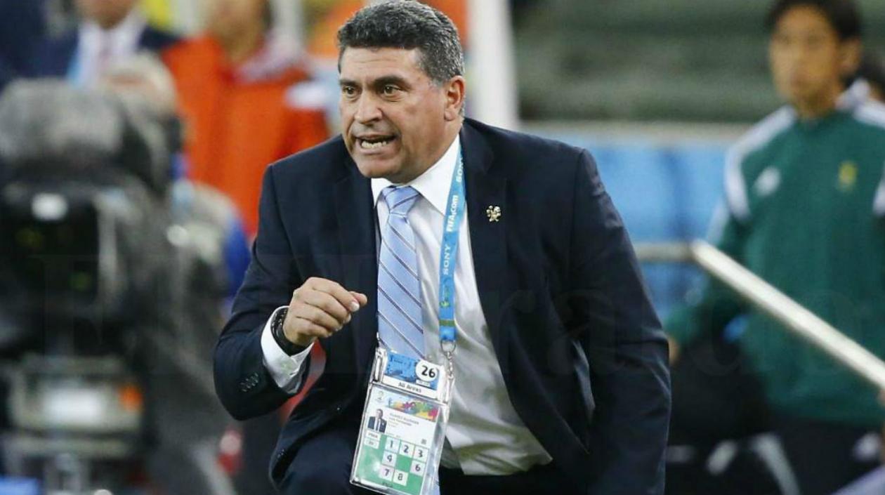 Luis Fernando Suárez, técnico colombiano.