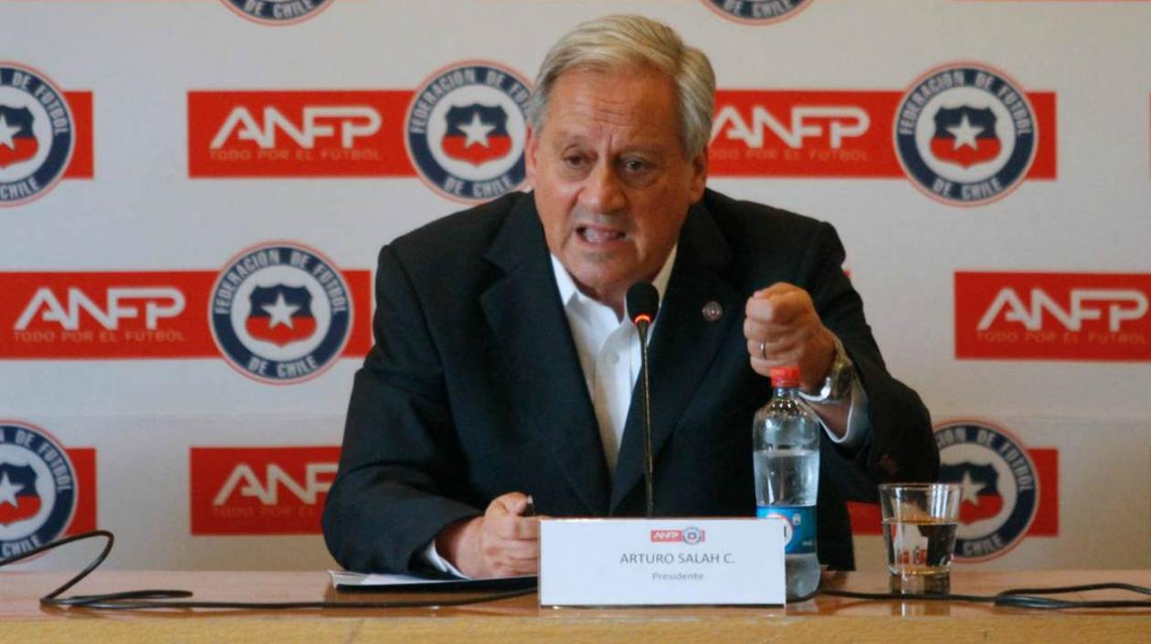 Arturo Salah, presidente de la ANFP.