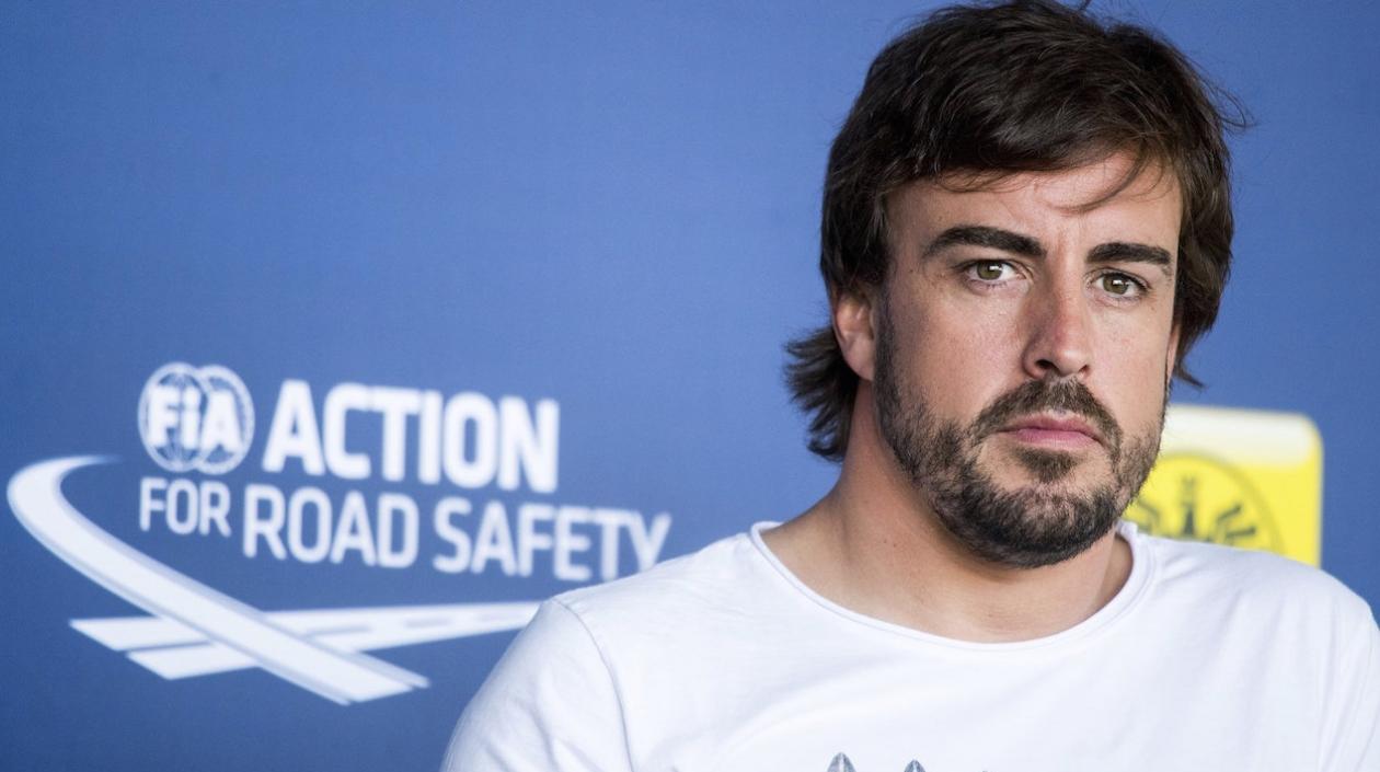 Fernando Alonso, piloto español. 