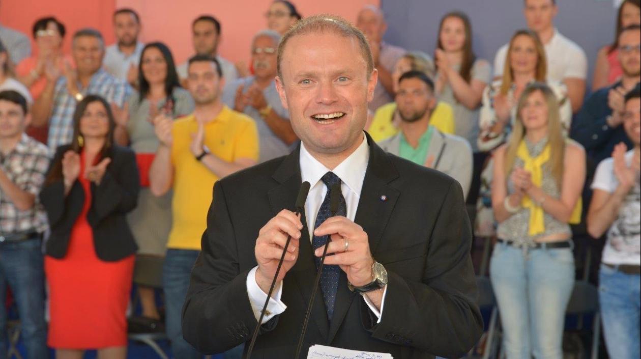 Joseph Muscat, primer ministro maltés.