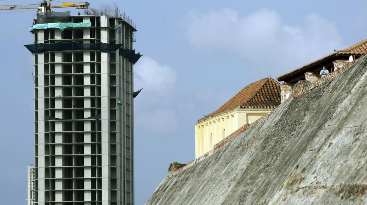 El Gobierno colombiano preocupado por una construcción cercana al Castillo de San Felipe
