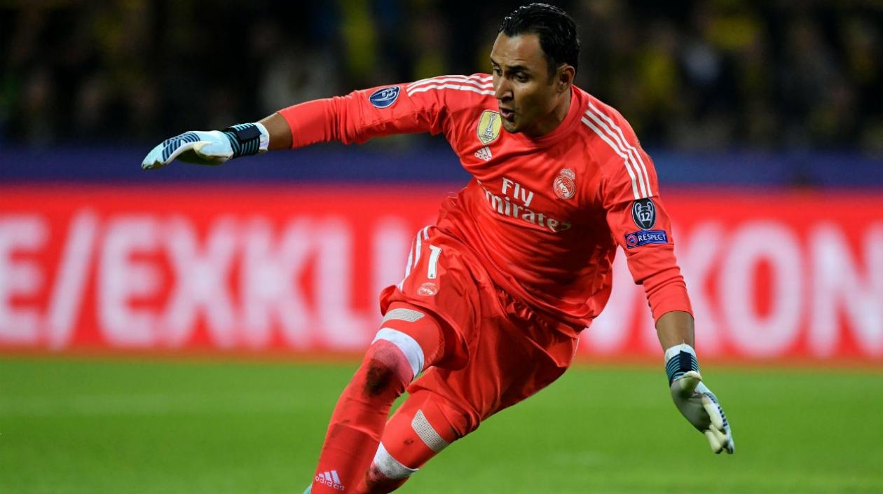 Keylor Navas, arquero del Real Madrid. 