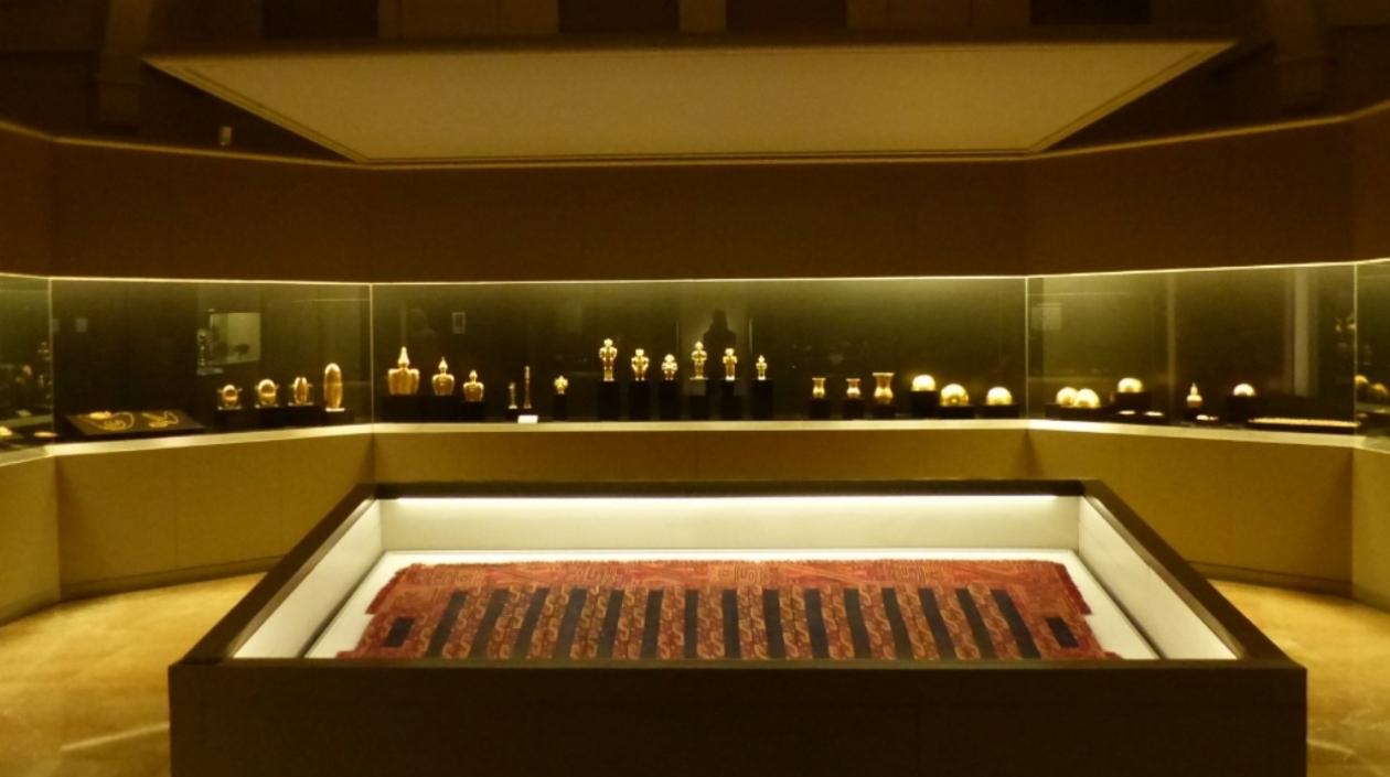 El tesoro lo componen 122 piezas de oro. 