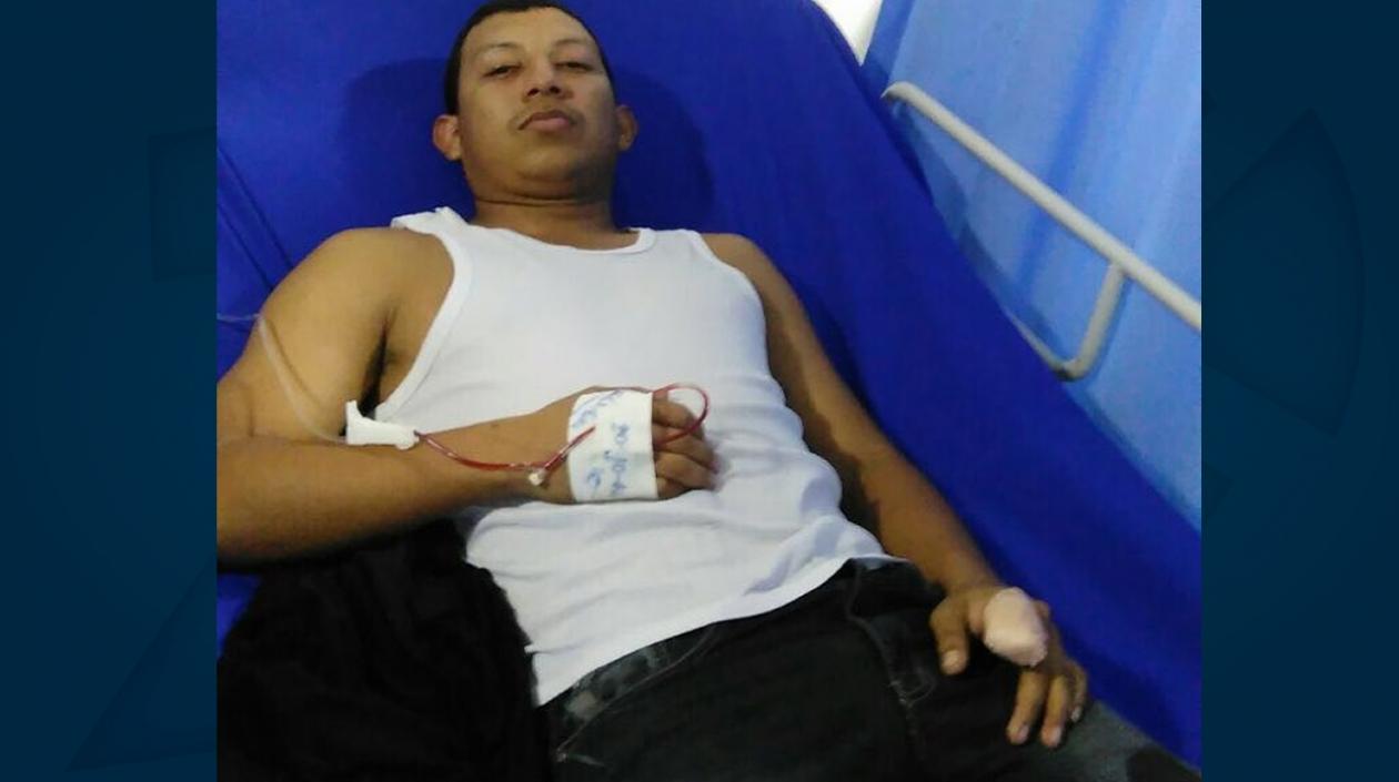 Solano apareció en una clínica de Maicao.