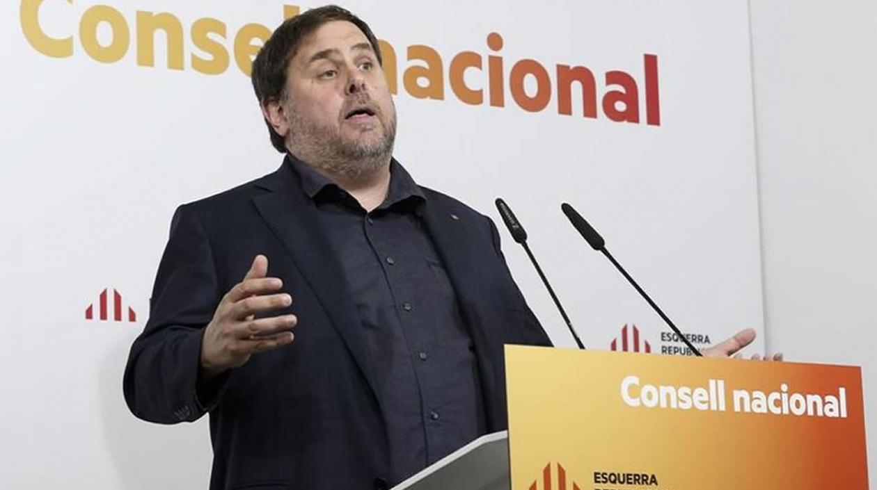 El vicepresidente de Cataluña, Oriol Junqueras