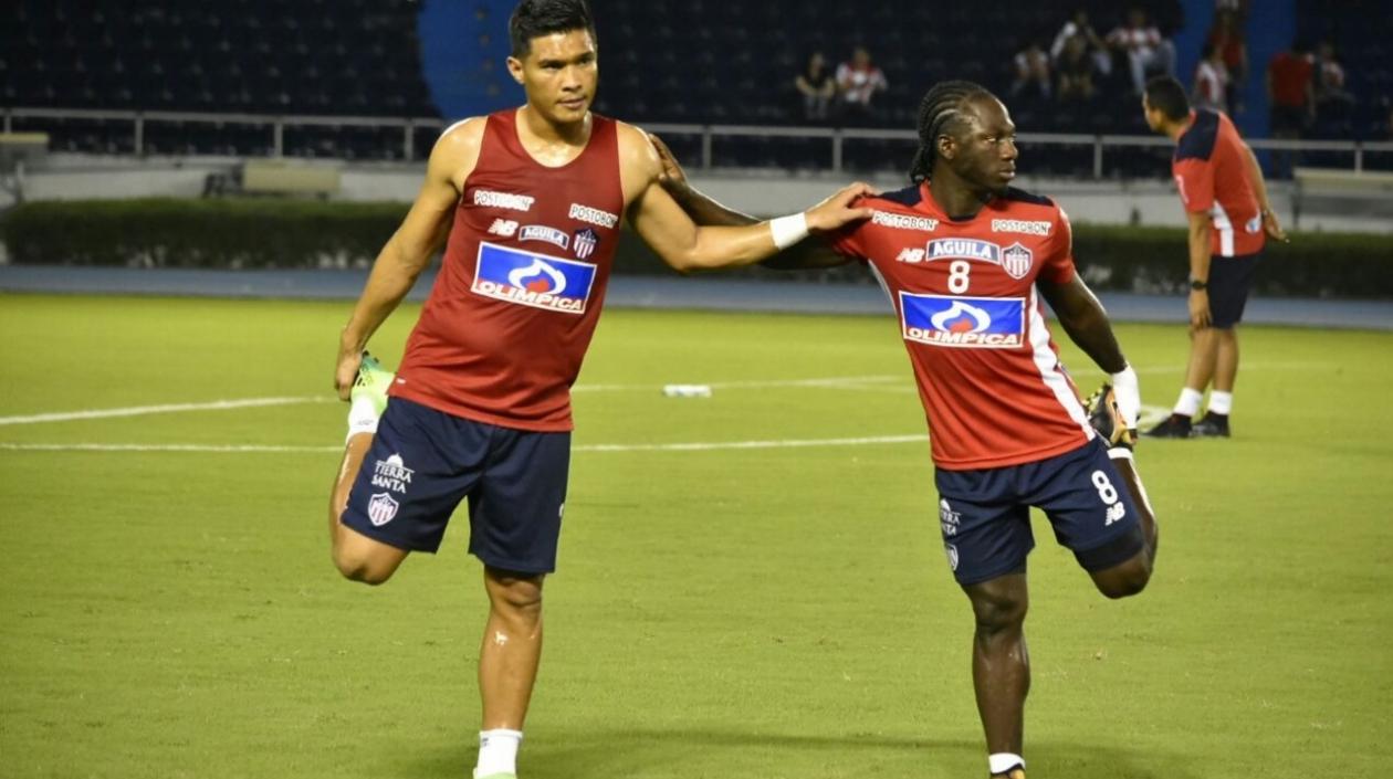 Teófilo Gutiérrez y Yimimi Chará comandarán el ataque de Junior. 