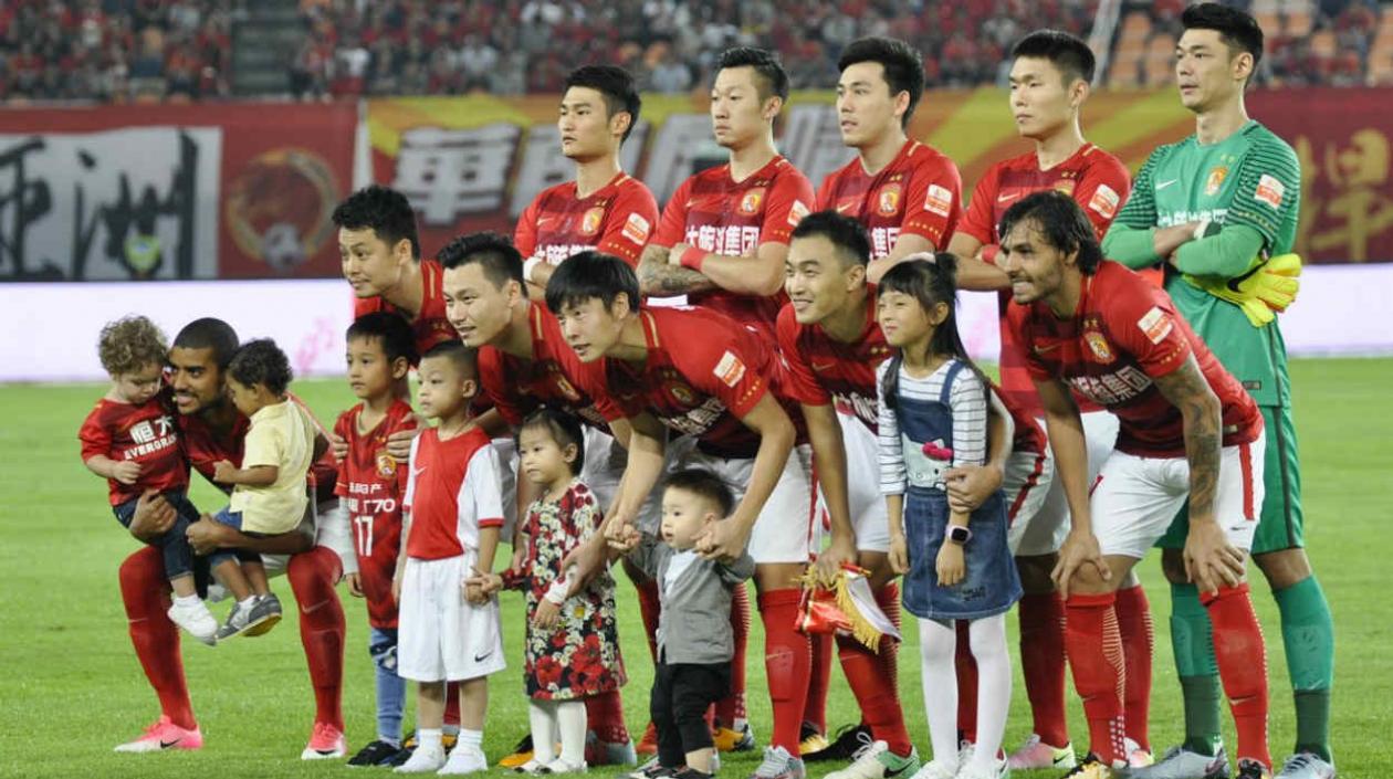 El Guangzhou Evergrande.