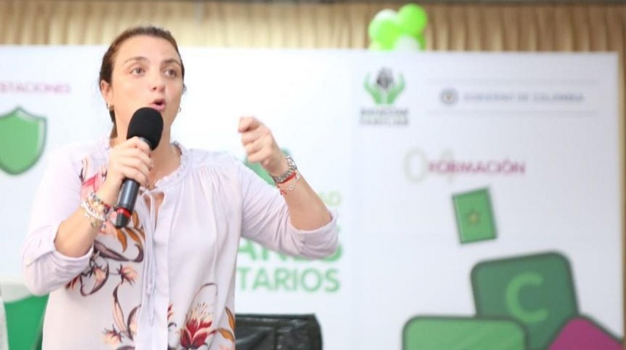 Karen Abudinen, directora del ICBF.