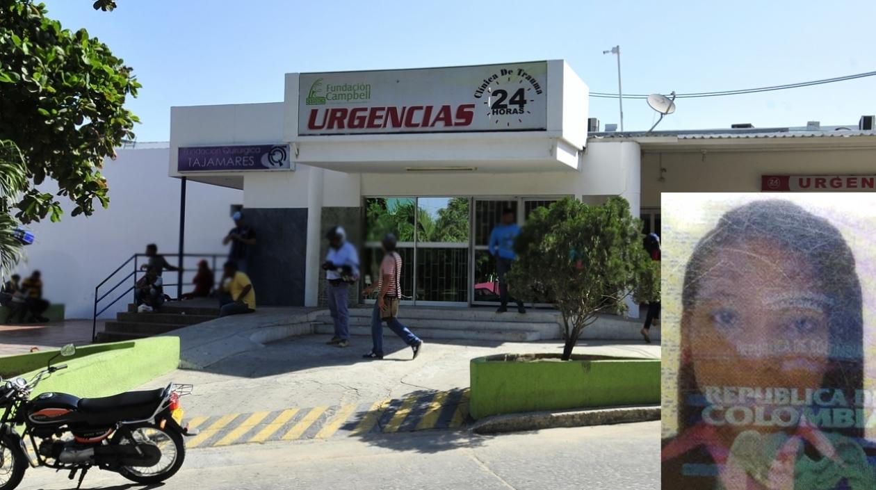 Milena De Alba Freyle, la mujer agredida a machete por su marido en Malambo.