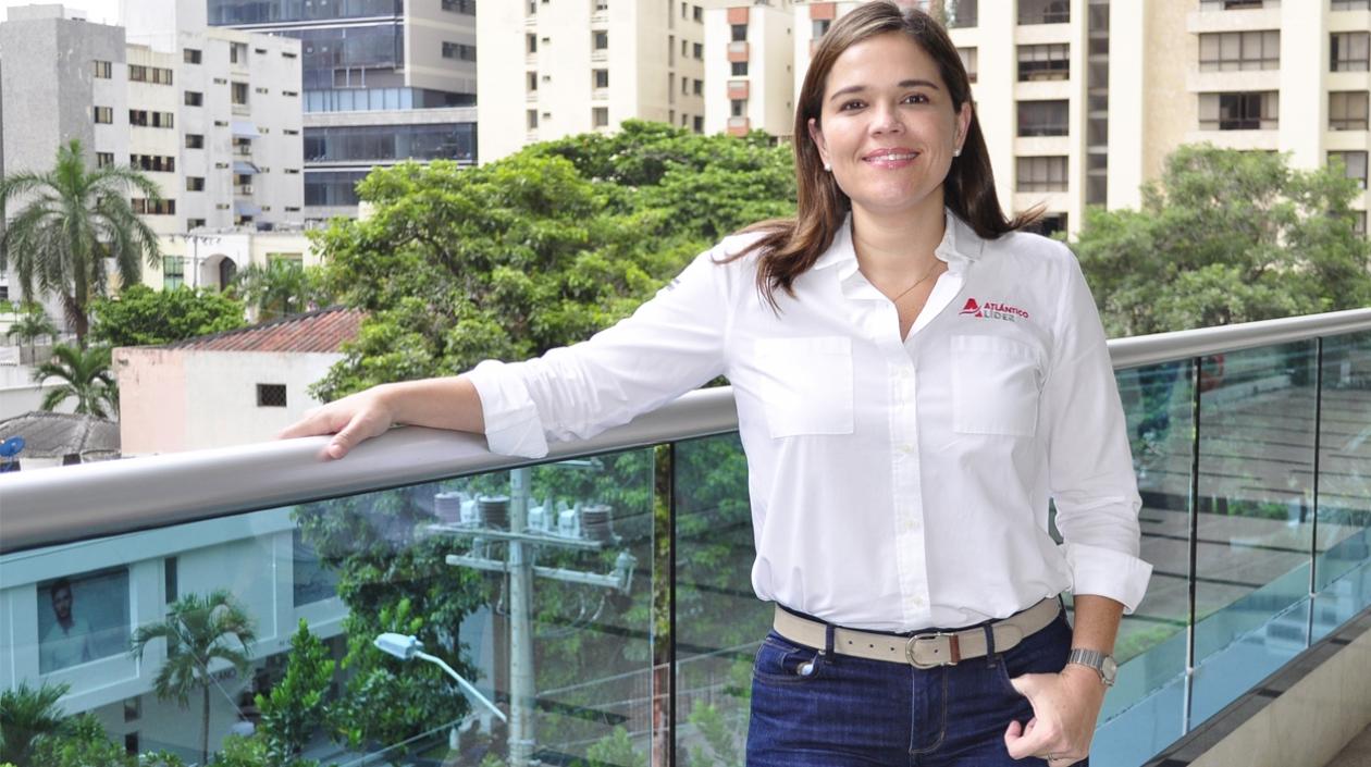 María Teresa Fernández, secretaria de Cultura de la Gobernación del Atlántico.