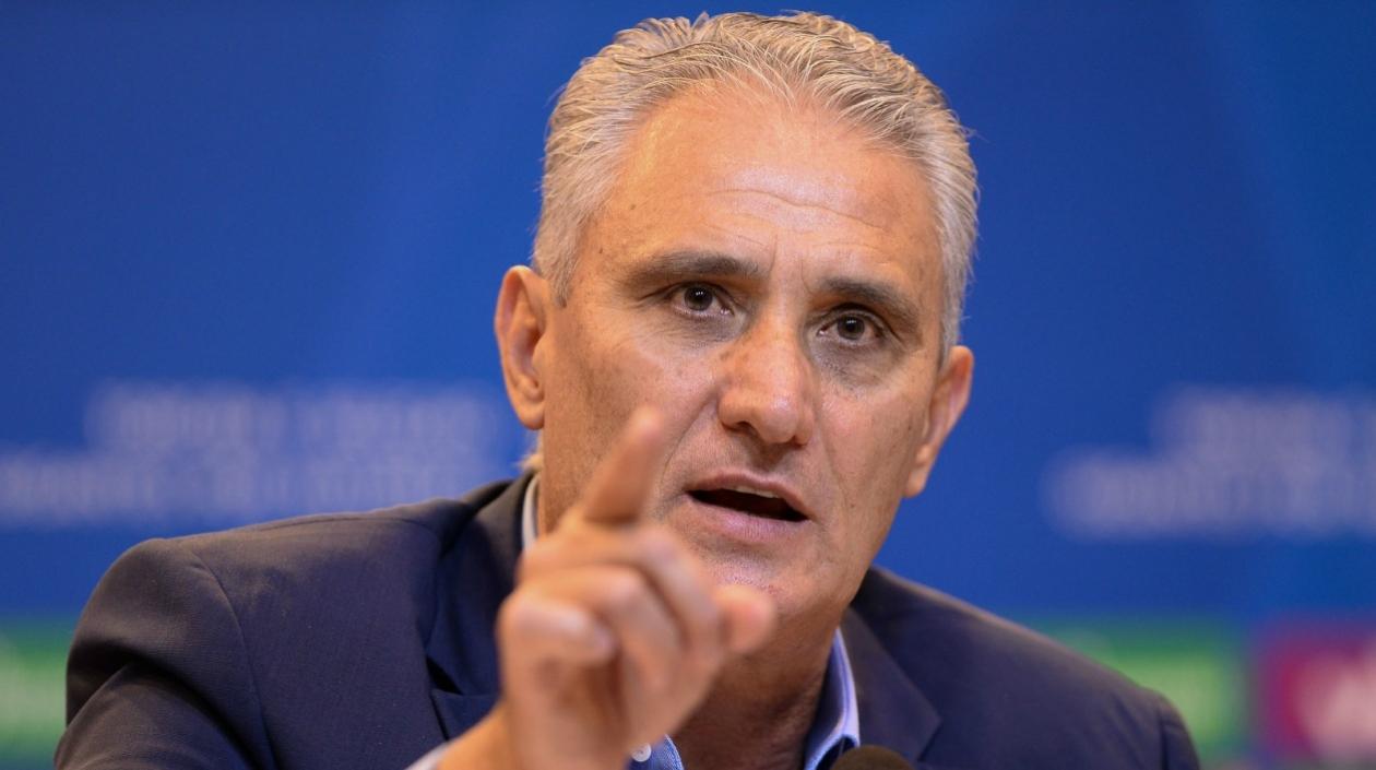 Tite, entrenador de la selección de Brasil.