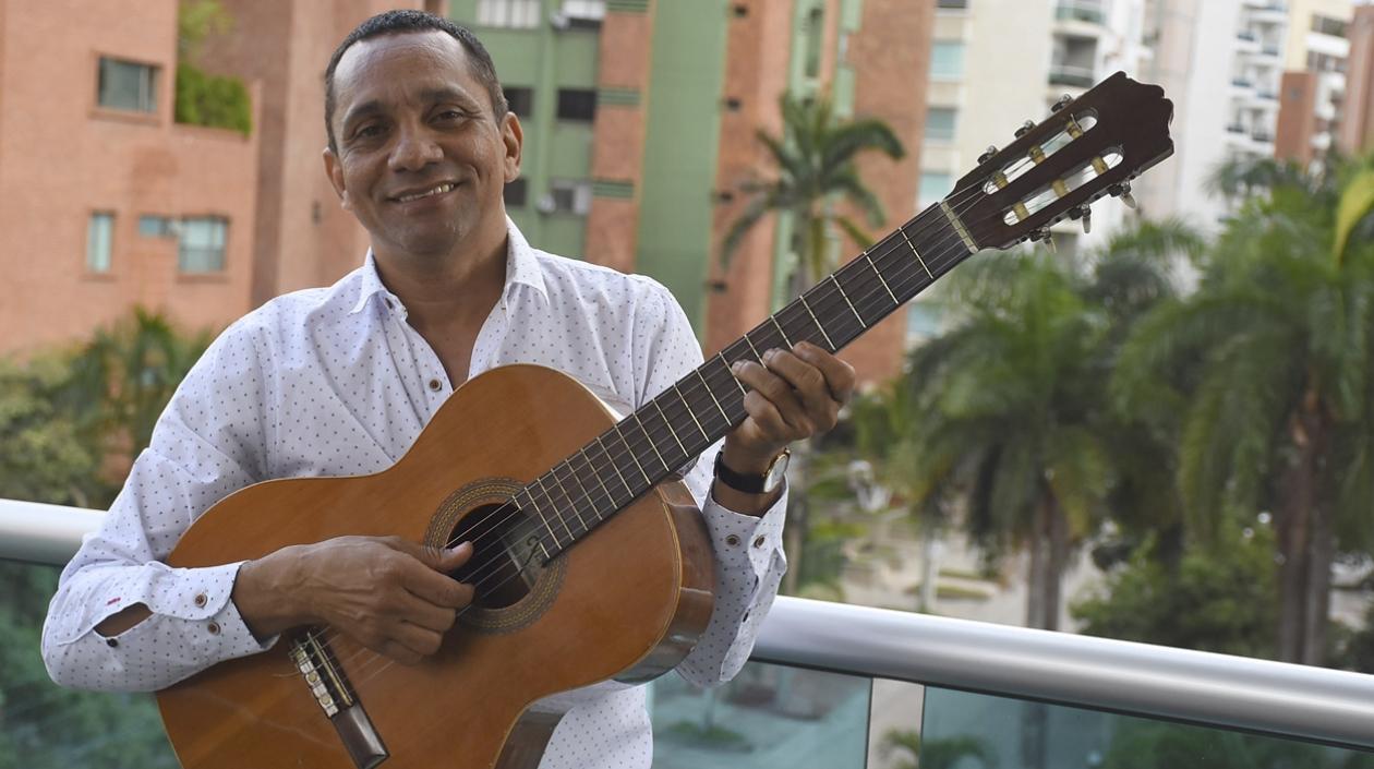 El compositor Deimer Marín.