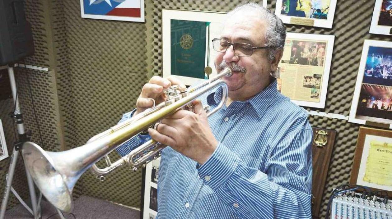 El trompetista Elías Lopés.