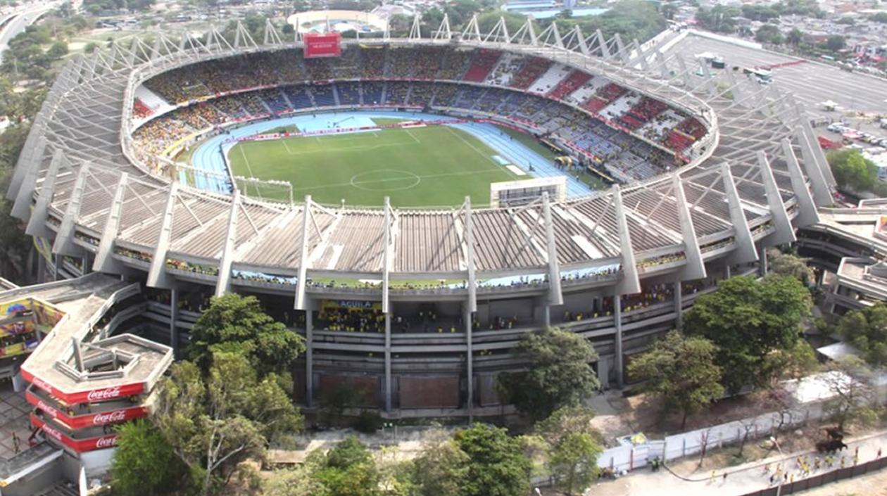 Estadio Metropolitano de Barranquilla. 