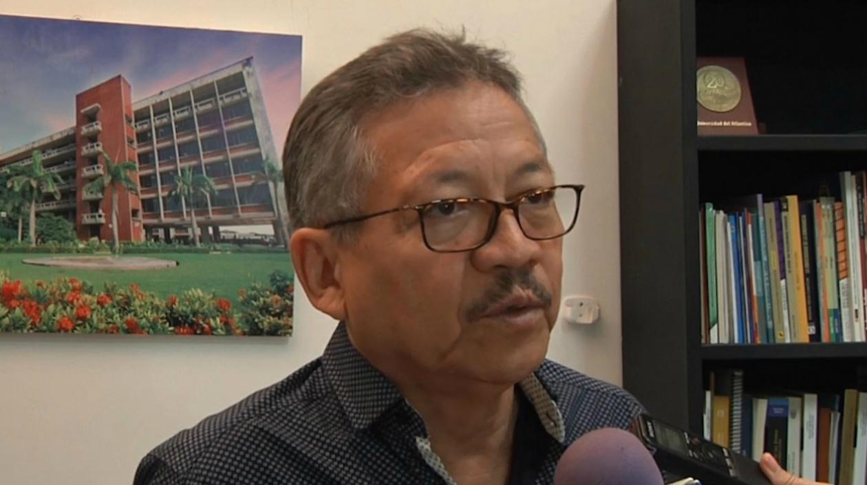 Carlos Prasca, rector de la Universidad del Atlántico.